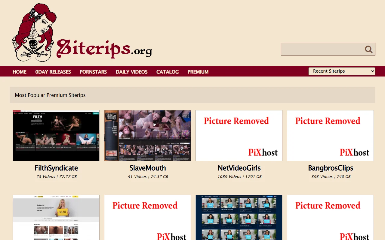 Screenshot: Siterips Midget Review Screenshot of Siterips Midget Review